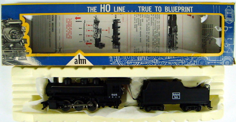 AHM 5144 CB&amp;Q USRA 0-6-0 Switcher HO Scale