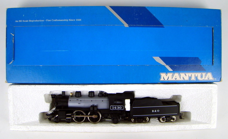 Mantua 336-025 B&amp;O 4-4-2 Atlantic Locomotive HO Scale
