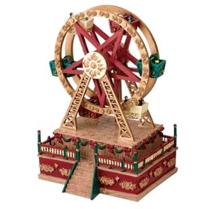 Mr Christmas 19802 Mini Carnival Ferris Wheel Music Box