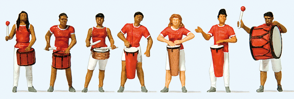 Preiser HO Scale 24626 Samba Dance Group