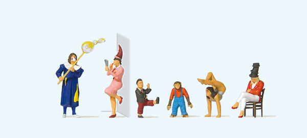 Preiser HO Scale Circus Artists #1