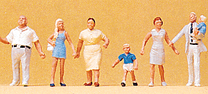 Preiser 10284 Krause Family Walking