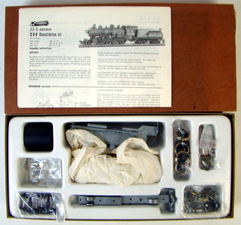 Roundhouse 467 NP 2-8-0  Kit HO Scale