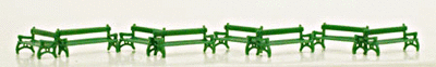 Model Power 1340 N Scale Park Benches