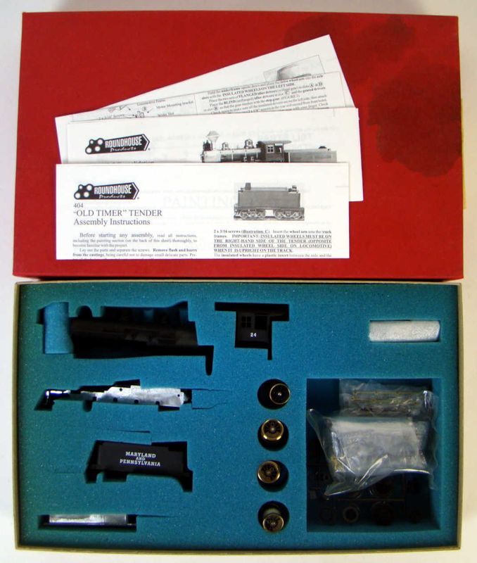 Final (and Best) Roundhouse 486 Ma&amp;Pa 2-8-0 (Early) Consolidation Kit HO Scale