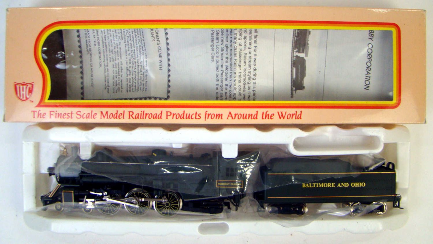 IHCM9903 B&amp;O Class P7 "President Fillmore" 4-6-2 Heavy Pacific Locomotive #5311 HO Scale
