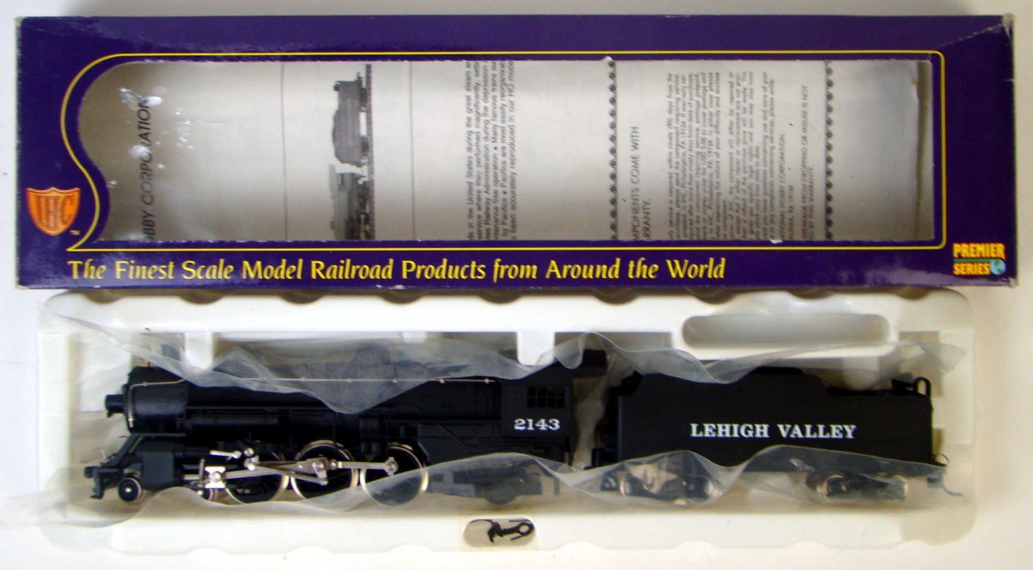 IHCM9893 Lehigh Valley Class K-5 1/2 Heavy Pacific Locomotive #2143 HO Scale
