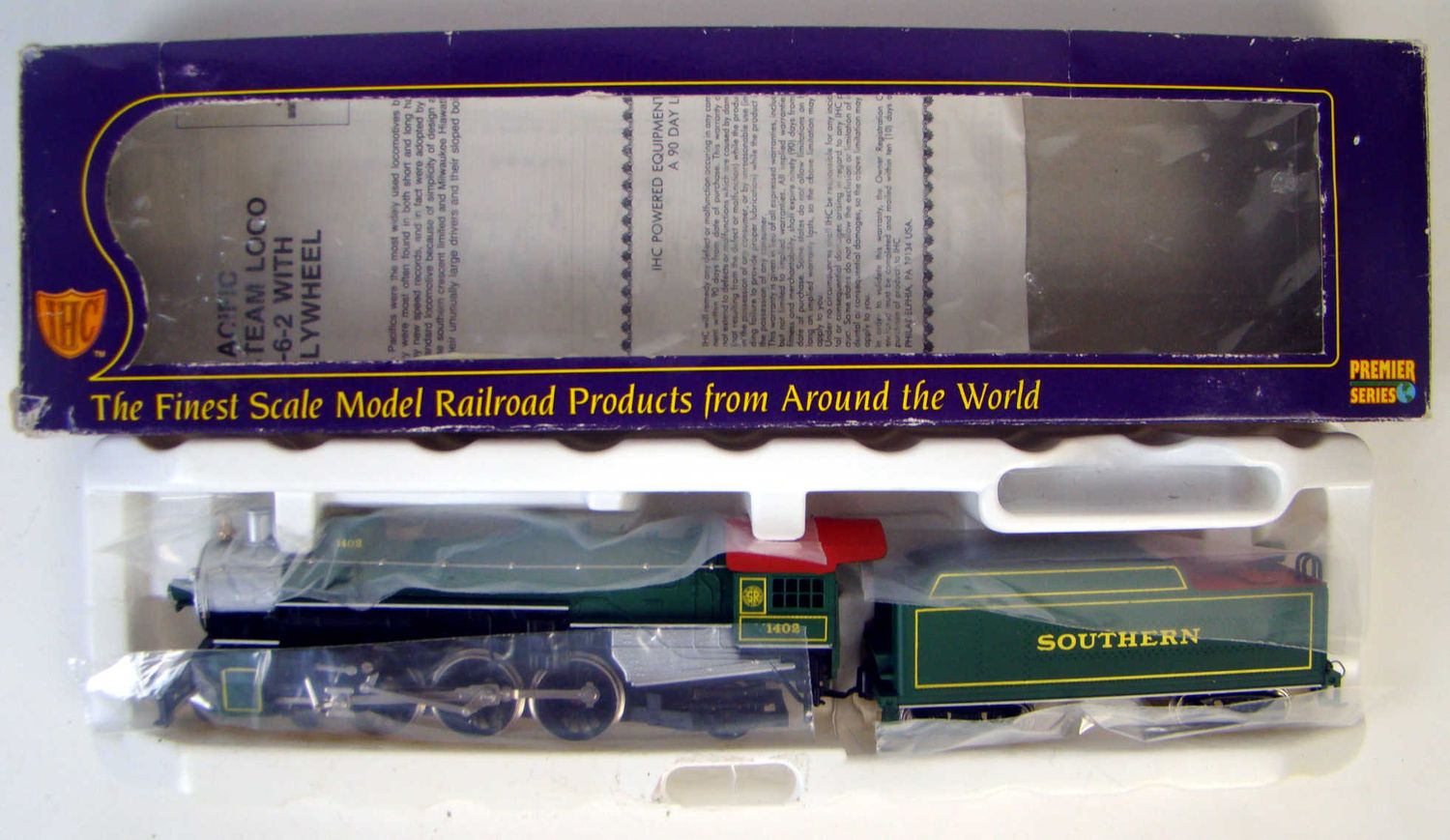 IHCM9923 Crescent Limited Class PS4 4-6-2 Heavy Pacific Locomotive #1402 HO Scale