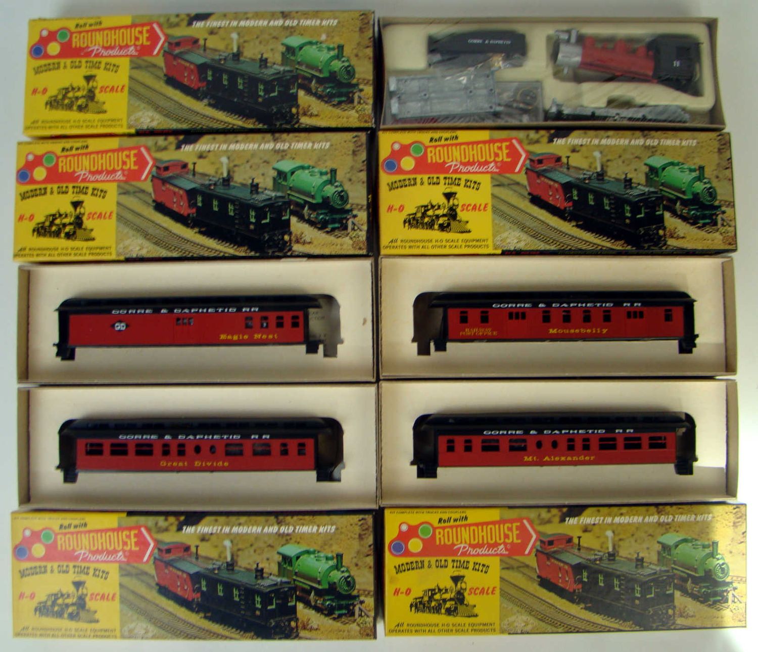 Gorre &amp; Daphetid RR Loco/Passenger Kit Set