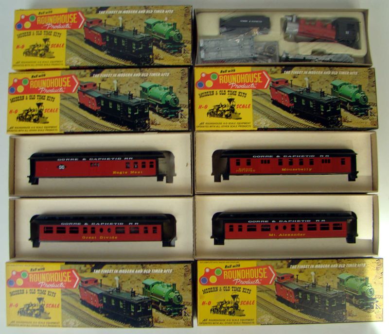 Gorre &amp; Daphetid RR Loco/Passenger Kit Set