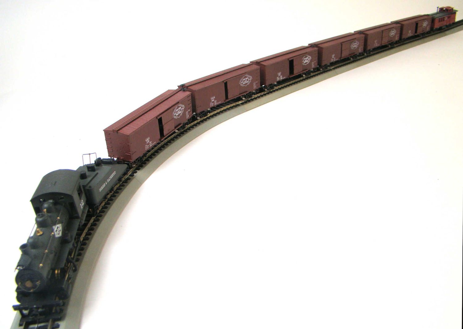 MRRHQ Custom Roundhouse John Allen Gorre &amp; Daphetid Freight Set HO Scale