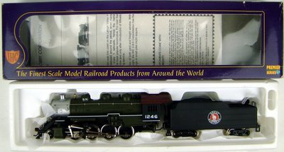 IHC Premier M9516 Great Northern Class F-8 2-8-0 Consolidation Locomotive #1246 HO Scale