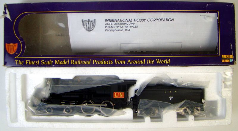 IHC Premier M817 L&amp;N Class D-0 &quot;Modern&quot; American 4-4-0 Locomotive #7 HO Scale