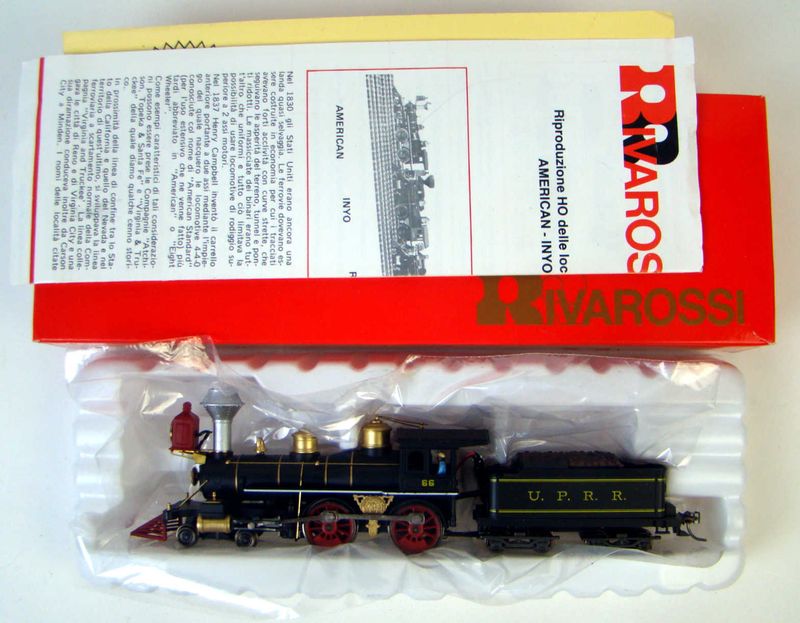 Rivarossi 5423 UP 4-4-0 American Standard Locomotive #66 HO Scale