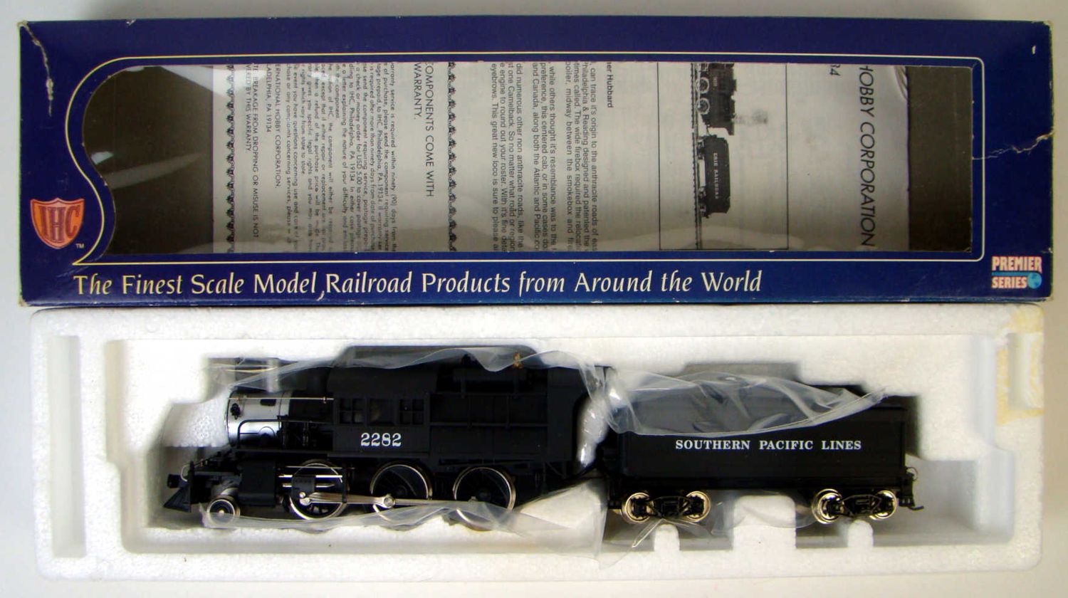 IHC Premier 23181 Southern 2-6-0 Camelback Locomotive #2282 HO Scale