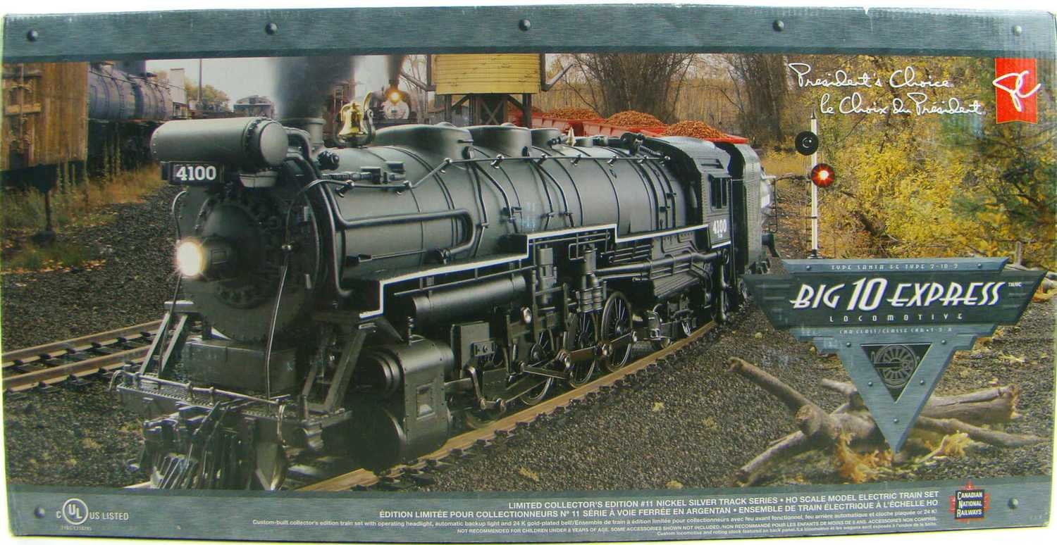 FACTORY SEALED President's Choice 2006 CN 2-10-2 Class T-2​ "Big 10" Express Limited Edition Train Set HO Scale