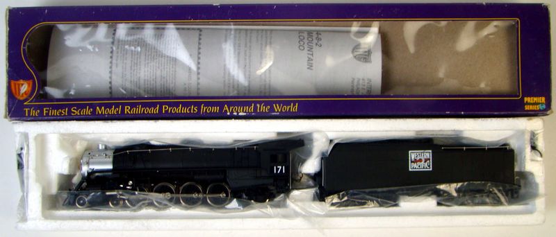 ​IHCM940 Western Pacific Type MTP-44 4-8-2 Mountain Locomotive #171 HO Scale