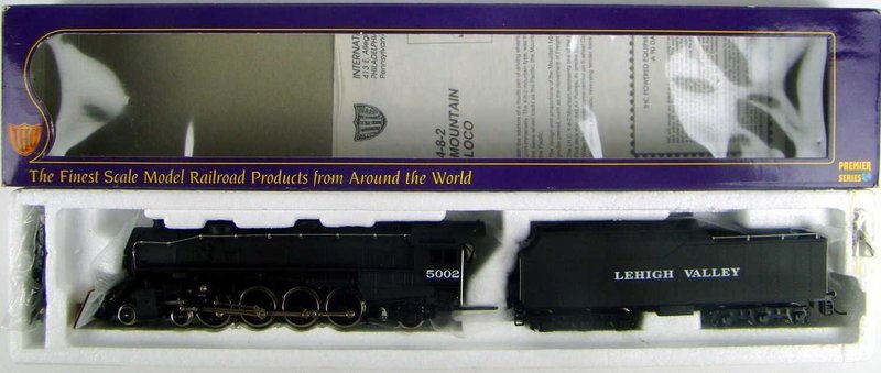 IHC Premier M916 LV Type B 4-8-2 Mountain Locomotive HO Scale