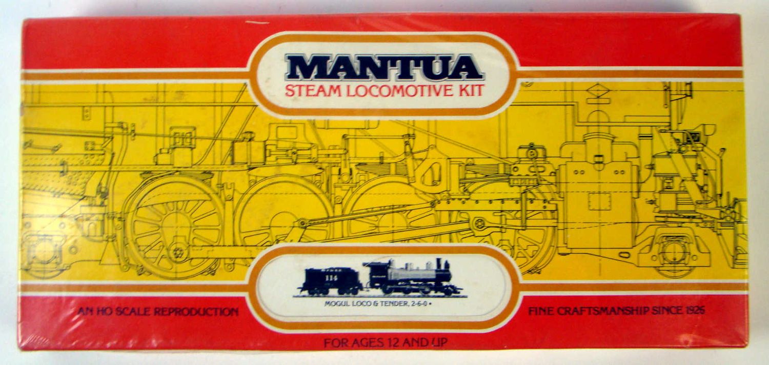 FACTORY SEALED Mantua 513 2-6-0 Mogul Locomotive Kit HO Scale FACTORY SEALED Mantua 513 2-6-0 Mogul Locomotive Kit HO Scale