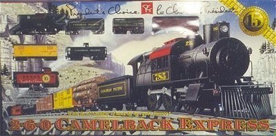 FACTORY SEALED 1998 President's Choice CP 2-6-0 Camelback Express Limited Edition Train Set HO Scale