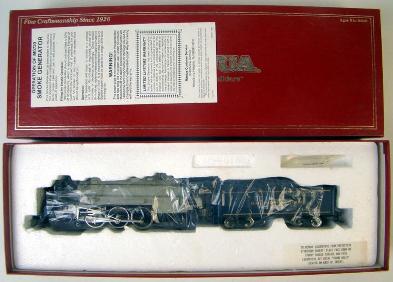 Mantua 399-025 "President Adams" B&amp;O Class P7 4-6-2 Pacific Locomotive #5301 HO Scale