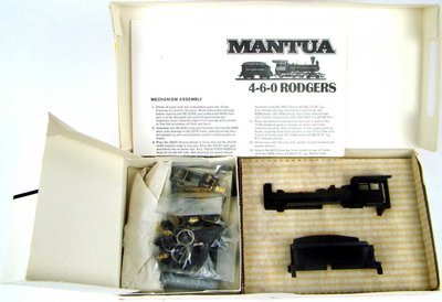 Mantua 509 1890 Rogers 4-6-0 Ten Wheeler Kit HO Scale