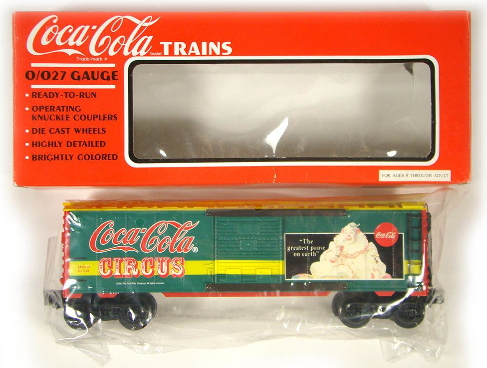 K-Line K641-5102 Coca Cola®​ Circus Box Car O Scale