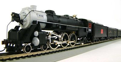 MRRHQ Custom Mid-Century C.R.I.&P. "Missile" 4-6-2 Pacific 8-Car Express Reefer/ Passenger Train HO Scale