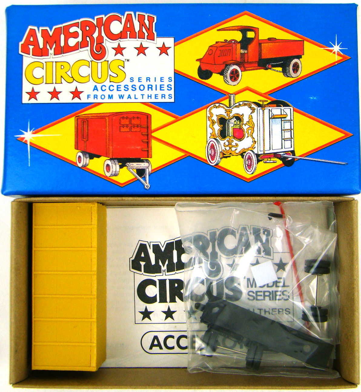 Walthers 933-1389 Great Circus Circus Equipment Wagon Kit HO Scale