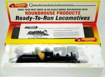 Roundhouse 56510-273 PRR Class H6 2-8-0 Consolidation Locomotive #966 HO Scale