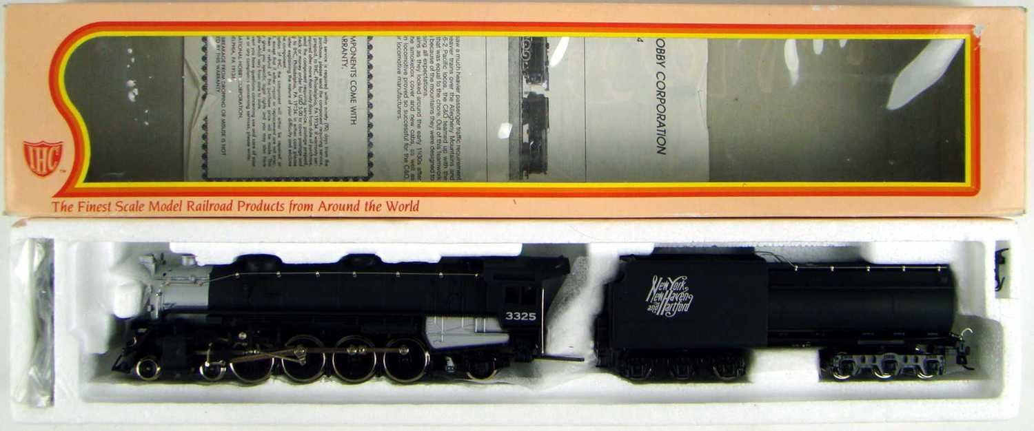 IHC Premier M647 NYNH&amp;H Class R-1-a 4-8-2 Mountain Locomotive #3325 HO Scale