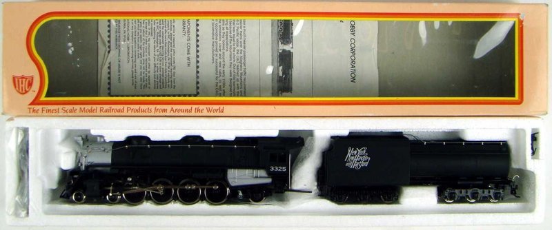 IHC Premier M647 NYNH&amp;H Class R-1-a 4-8-2 Mountain Locomotive #3325 HO Scale