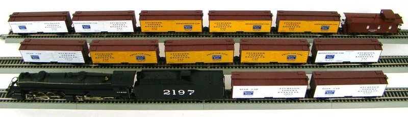 MRRHQ Custom Ultimate AT&amp;SF Freight Set HO Scale