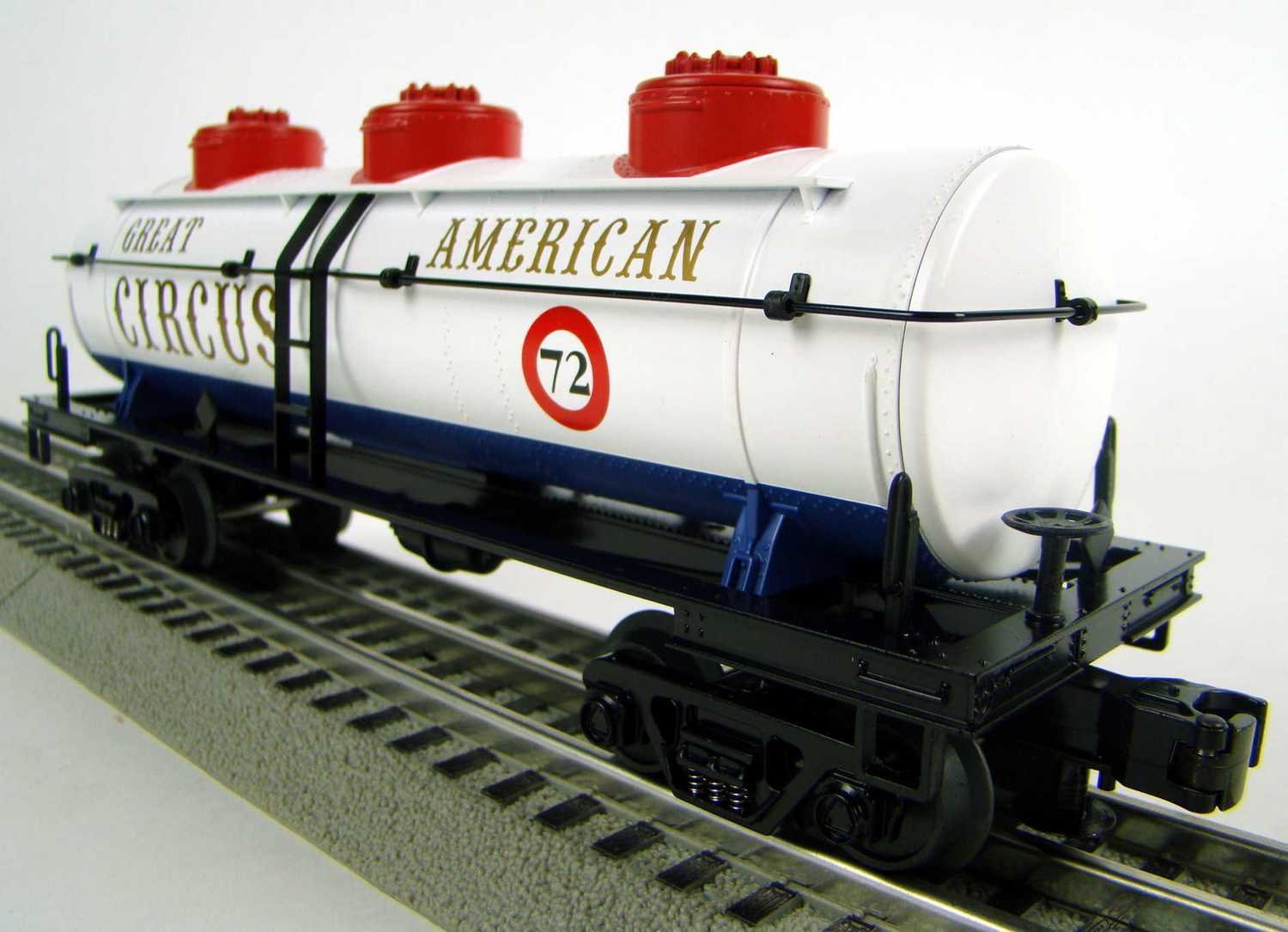MTH 30-7365 Great American Circus 3-Dome Tank Car O Scale