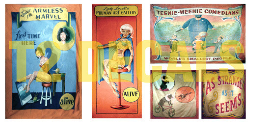MRCHQ Custom Circus Sideshow Decal Sheet #10