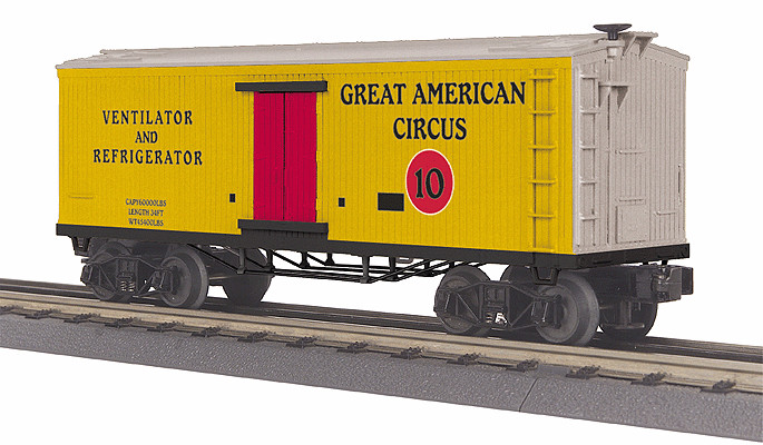 MTH O Scale 3078160 19th Century Circus Reefer Car