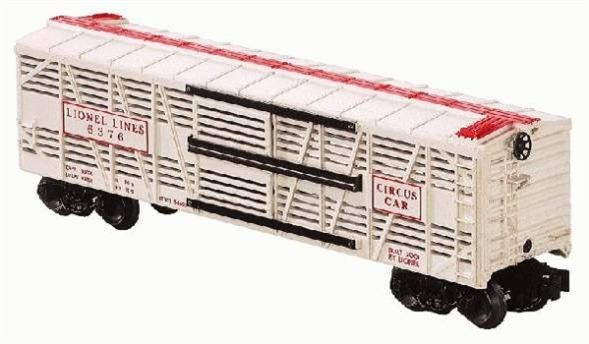 Lionel 6-19557 Circus Bi-Level Stock Car #6376 O Scale