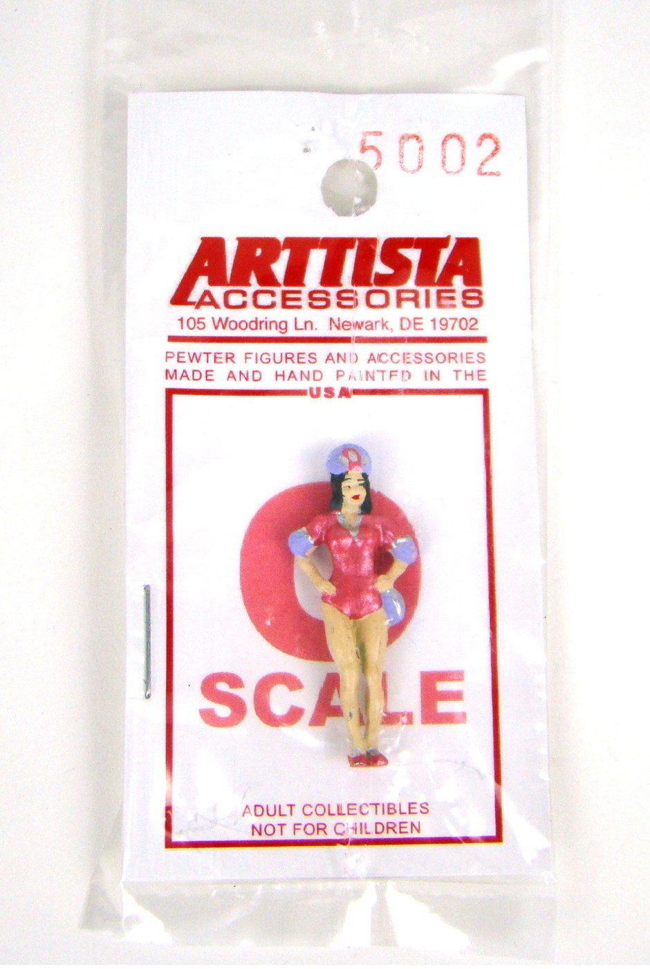 NEW MRCHQ Collectible O Scale Artista Premium Female Circus Performer