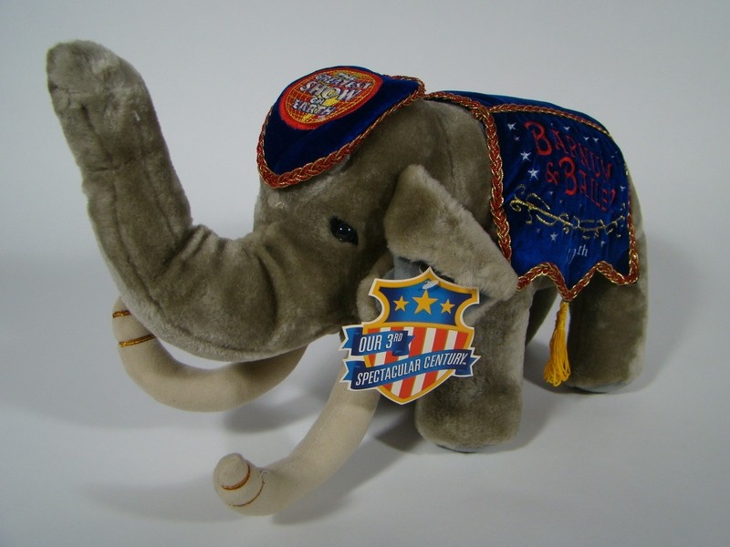MRCHQ Collectible Ringling Bros. Barnum &amp; Bailey 130th Anniversary Plush Elephant