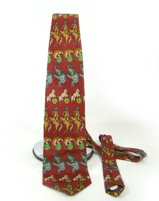 MRCHQ Collectible Ringling Bros. Barnum &amp; Bailey 100% Silk Necktie