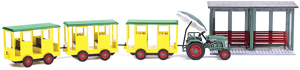 Busch 1066 Sightseeing Train w/Station