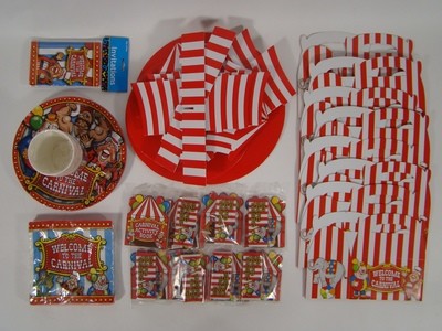 MRCHQ Custom Big Top Party Pack for 8 Youngsters