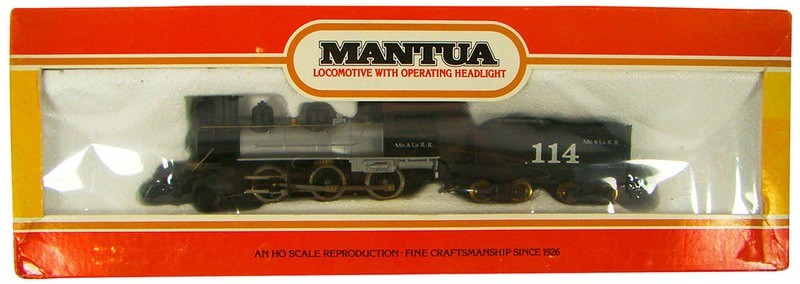 Mantua 313-67 MO.&amp;LA. 2-6-0 Mogul Locomotive FACTORY SEALED HO Scale