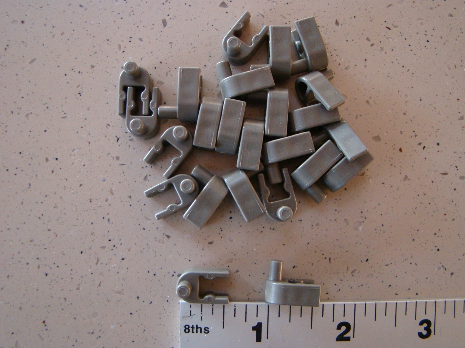 K&#39;NEX Bronze Post End Clip 24 Pack