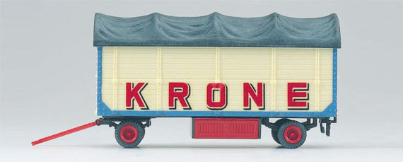 Preiser 21023 Circus Krone Covered Equipment Wagon