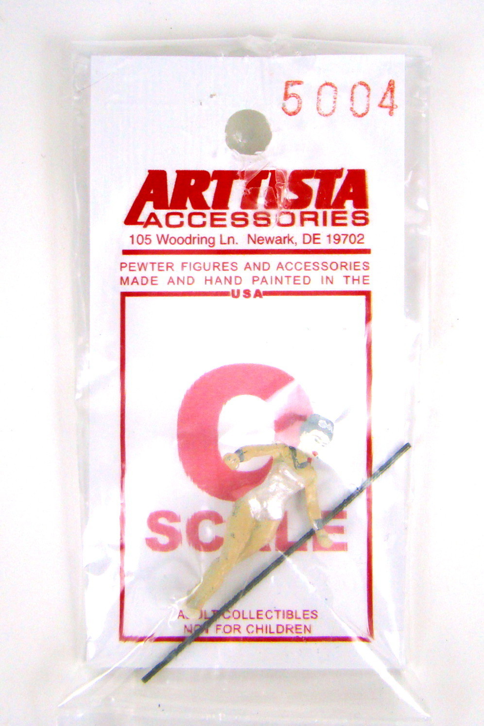 NEW MRCHQ Collectible O Scale Artista Premium Female Tightrope Walker w/Balance Pole