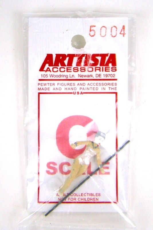 NEW MRCHQ Collectible O Scale Artista Premium Female Tightrope Walker w/Balance Pole