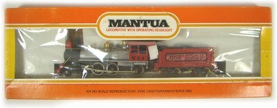 FACTORY SEALED Mantua 308-44 Rogers W&ARR 4-6-0 Ten Wheeler "Dixie Bell" Locomotive HO Scale