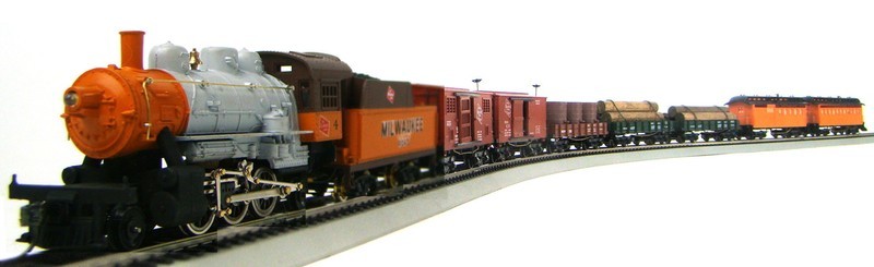 MRRHQ Custom Limited Edition 1890s Milwaukee Overton Mixed Passenger/Freight Train Set