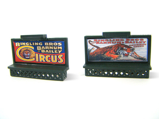 MRCHQ Custom RBB&amp;B Model Power 8576 N Scale Lighted Billboards Set